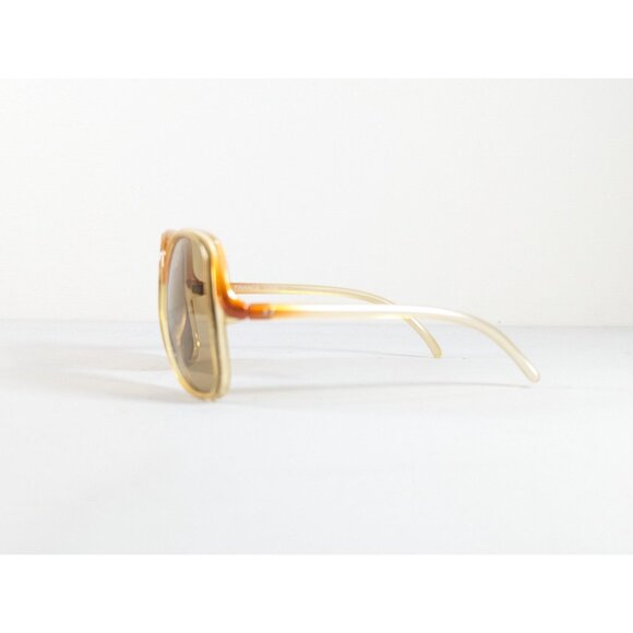 Vintage 1970s French eyeglasses, France 1356 large sunglasses with vinyl case - Picture 4 of 15